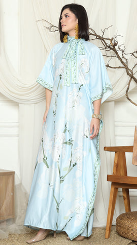 Blue Orchid Short HC Kaftan