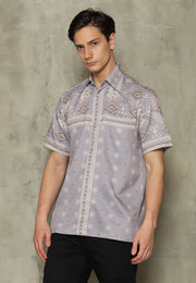 Ash Grey Sumba Man Shirt