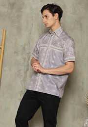 Ash Grey Sumba Man Shirt