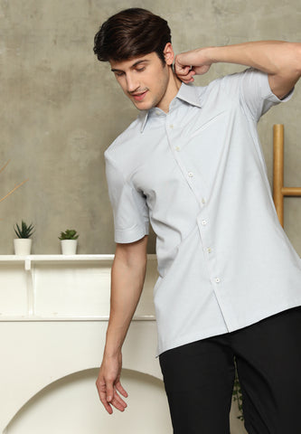 Light Grey Short Man Shirt