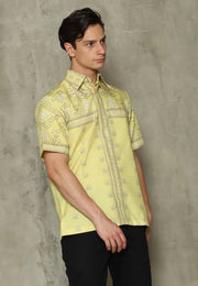 Yellow Sumba Man Shirt