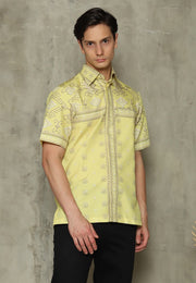 Yellow Sumba Man Shirt