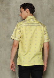 Yellow Sumba Man Shirt