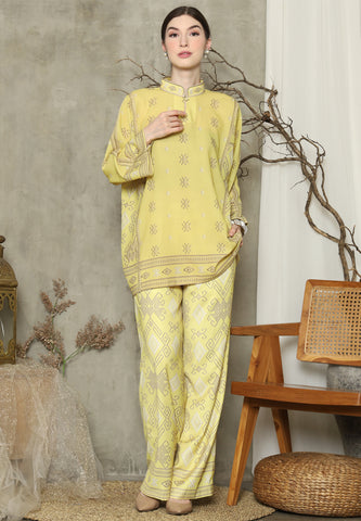 Yellow Sumba HC neck Pant Set