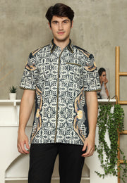 BW Abstract Batik Exclusive Man Shirt