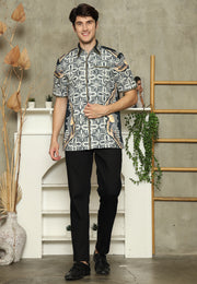 BW Abstract Batik Exclusive Man Shirt