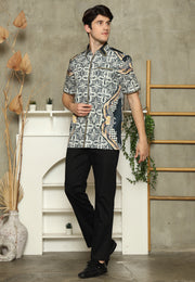 BW Abstract Batik Exclusive Man Shirt