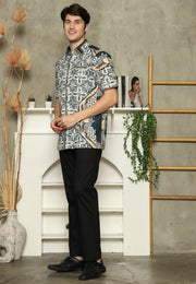 BW Abstract Batik Exclusive Man Shirt