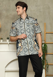 BW Abstract Batik Exclusive Man Shirt