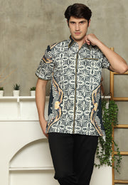 BW Abstract Batik Exclusive Man Shirt