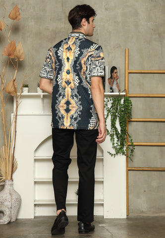 BW Abstract Batik Exclusive Man Shirt