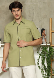 Olive Exclusive Short Man Shirt