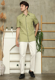 Olive Exclusive Short Man Shirt