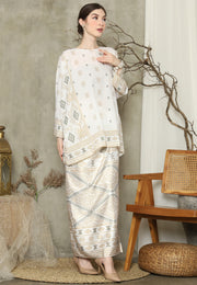 BW Ikat R-neck Sarong Set