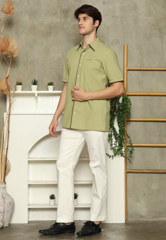 Olive Exclusive Short Man Shirt