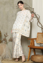 BW Ikat R-neck Sarong Set