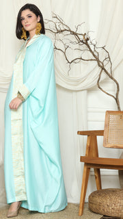 Aqua Plain Tapis Kebaya Kaftan