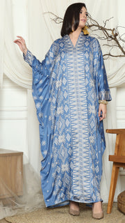 Saphire Sumba Ikat Long Kebaya Kaftan