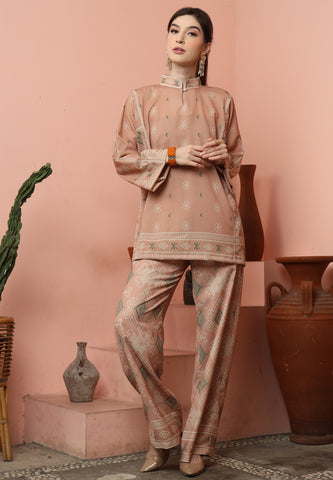 Chai Latte Sumba HC neck Pant Set