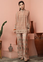 Chai Latte Sumba HC neck Pant Set