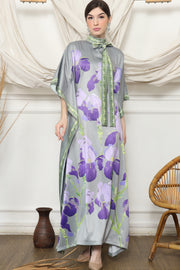 Purple Orchid Short HC Kaftan