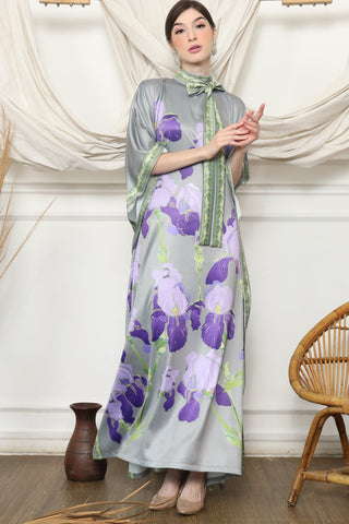 Purple Orchid Short HC Kaftan