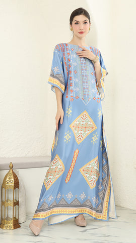 Blue Tribe Short Kaftan