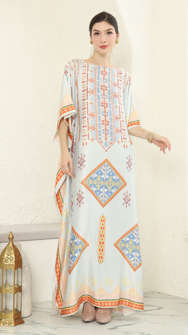 Mint Tribe Short Kaftan