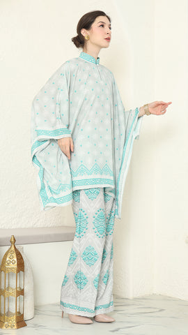 Sea Salt Songket Pants Set