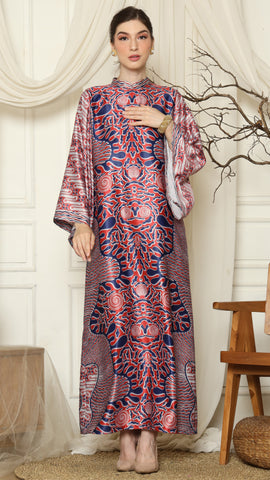 batik long dress Summer Batik Dress: Green Chen Burkett New York