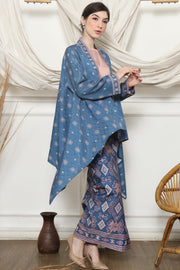 Prussian Blue Sumba Outer Set