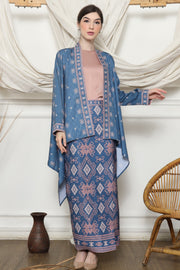 Prussian Blue Sumba Outer Set