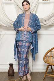 Prussian Blue Sumba Outer Set