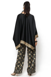 Kanzi Black Tapis Tunik Set with Pants